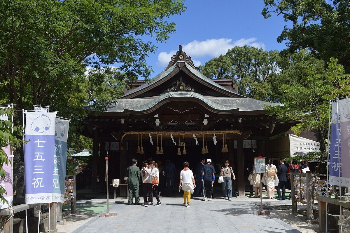 宇美八幡宮 宇美八幡宮の拝殿