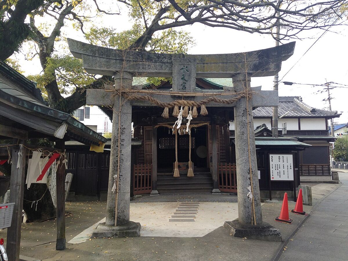 沖端水天宮 沖端水天宮の鳥居