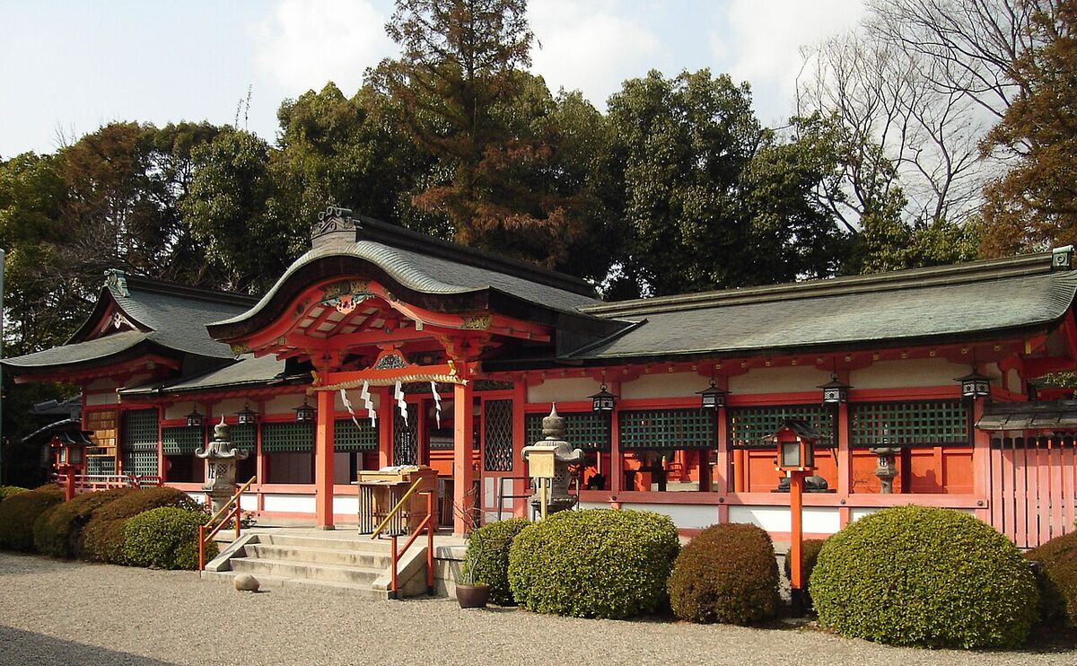 西院春日神社 西院春日神社の社殿