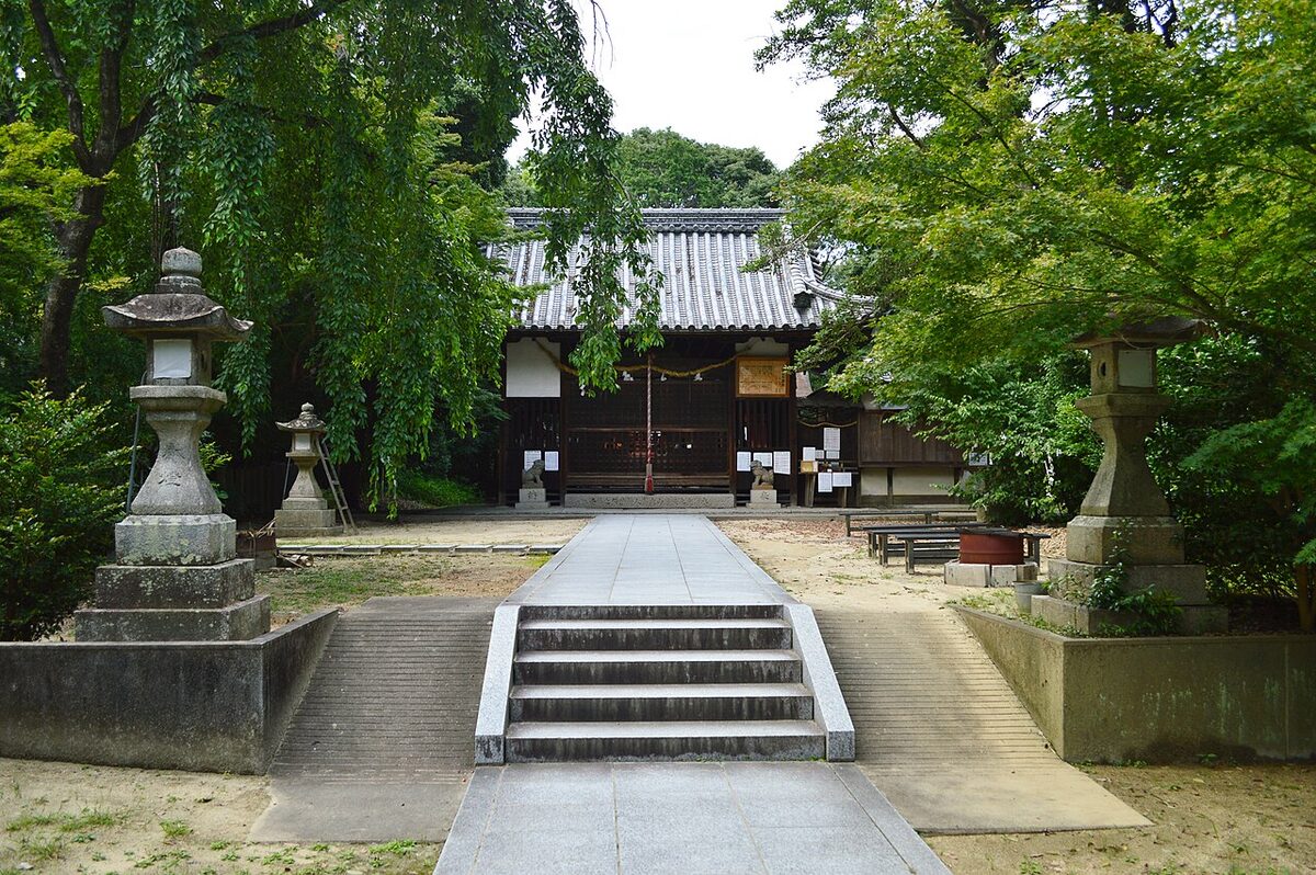 交野天神社 交野天神社の拝殿